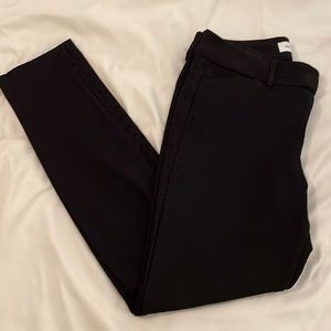 Black polka dot pixie pants